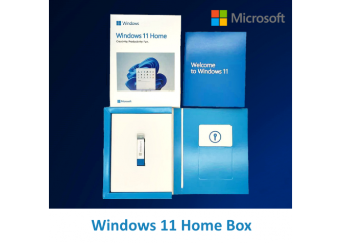 Buy Windows 11 Home Box a key of a licensed operating system for a